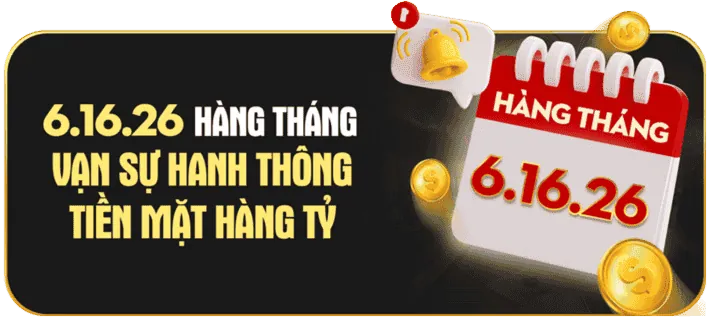Thưởng nạp lại hàng ngày bắn cá